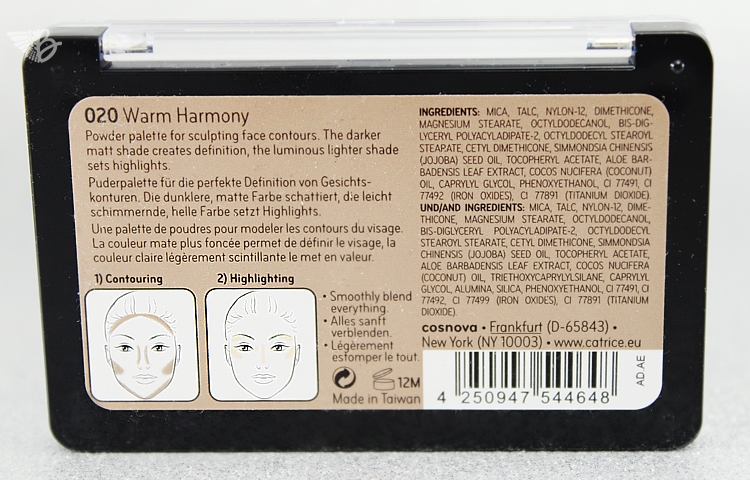 Prime And Fine Professional Contouring Palette 020 warmharmony