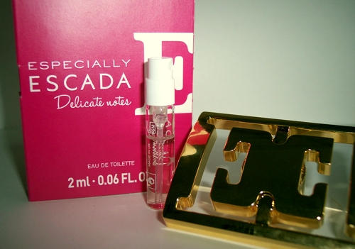 especially Escada delicate notes