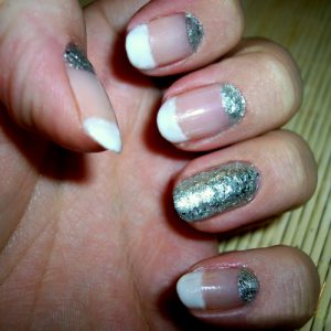 “Silver-French”- Mein Hollywood Nail Lack