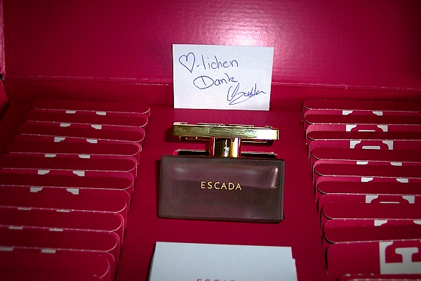 especially Escada parfum