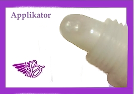 Applikator essence glossy lipbalm - melon