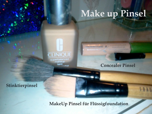 Make Up und Concealer Pinsel