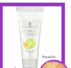 essence glossy lipbalm - melon