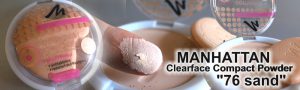 Review: MANHATTAN Clearface Compact Powder – 76 sand