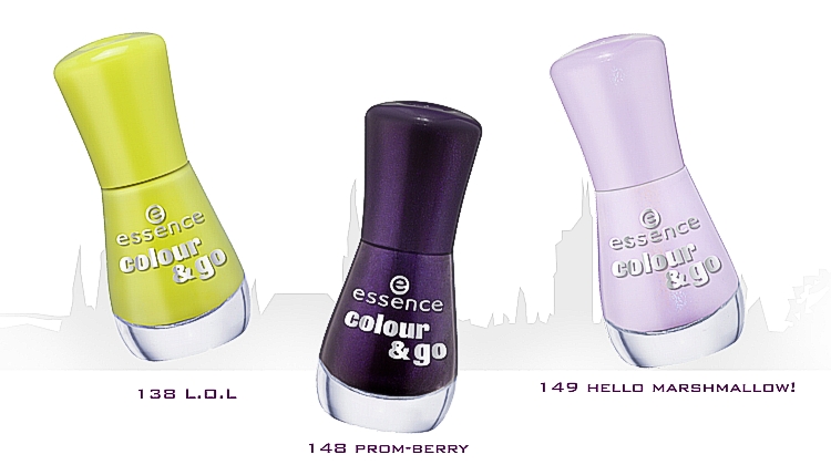 essence new in town colour & go nail polish