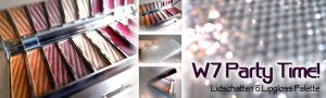 W7 Cosmetic Party Time – Lidschatten und Lipgloss Palette