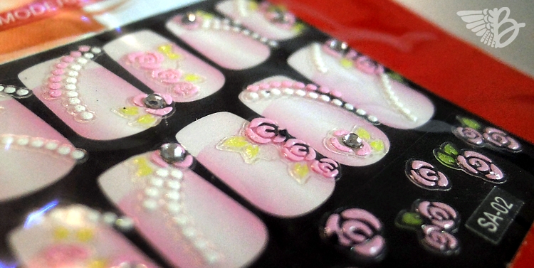 emmi nail sticker creative Sticker Pinkbox