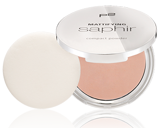 p2-mattifying saphir compact powder 010