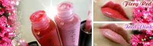AVON Ultra Glazewear Lipgloss – Fiery Red und Iced Pink