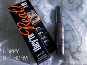 Happy Birthday benefit they‘Real! Mascara