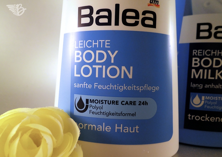 BALEA lotion corporelle légère et lait corporel riche