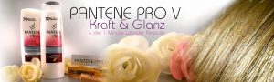 Pantene Pro-V Kraft und Glanz – Shampoo, Pflegespülung und 1min Wunder Ampulle