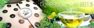 Cuppabox Juli 2013 – mit Sommertees von Teeland