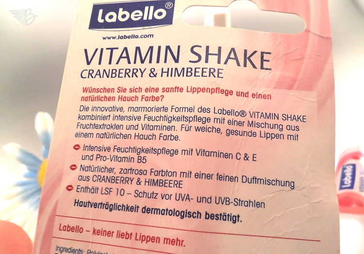 Labello Vitamin Shake Swatch