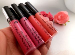 Manhattan Colour Splash Liquid Lip Tints – Langanhaltende Lippenfarbe