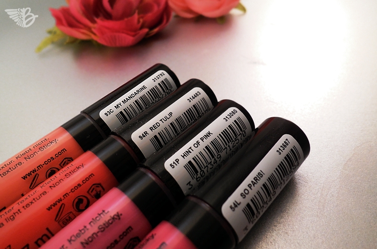 Manhattan Colour Splash Liquid Lip Tints