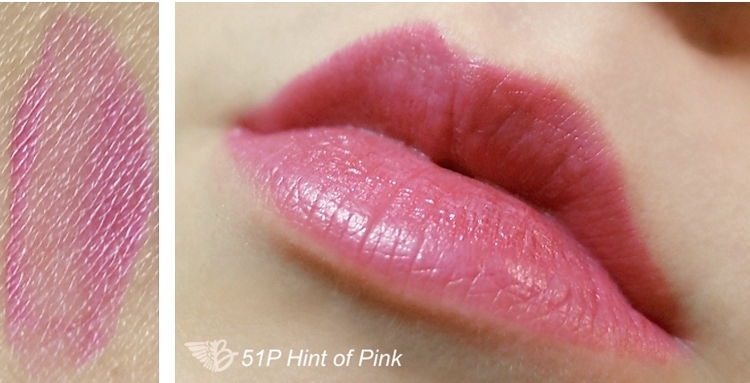 Manhattan Colour Splash Liquid Lip Tints hint of pink