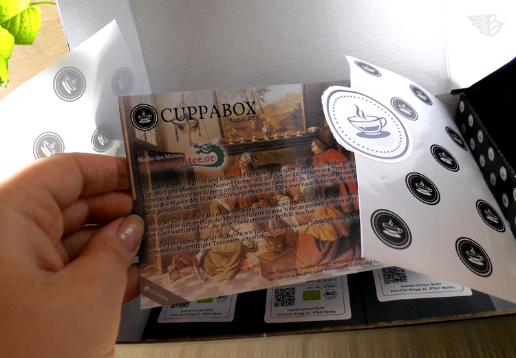 Cuppabox August 2013