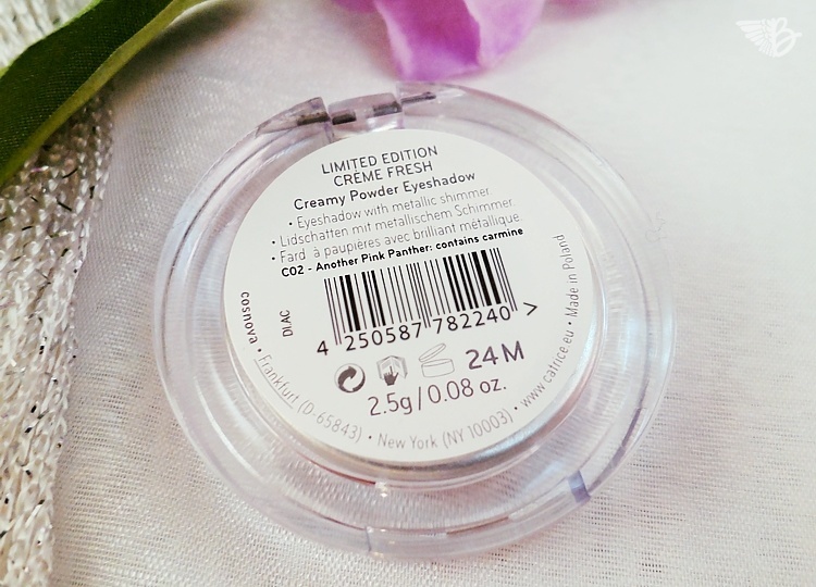 Limited Edition Catrice Creme Fresh