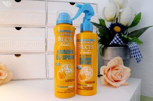 Garnier Fructis Wunder Öl-Spray & In der Dusche Nährspray