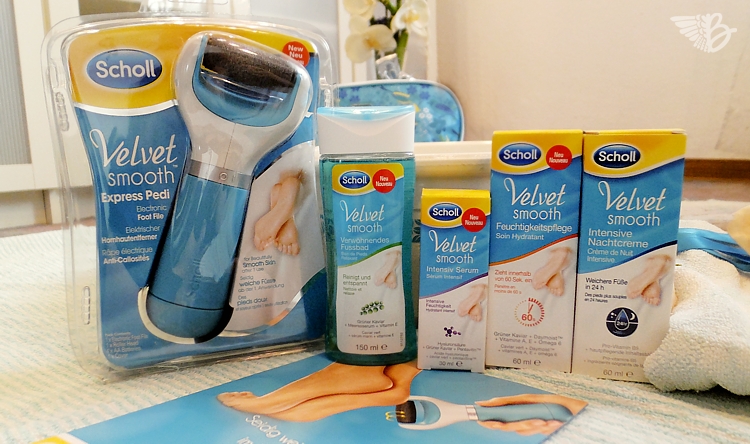 Scholl Velvet Smooth Fusspflege Set