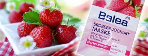 [Review] Balea Erdbeer – Joghurt Gesichtsmaske