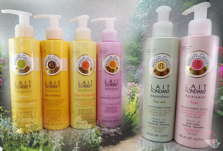 Roger&Gallet Lait Fondant und Lait Sorbet