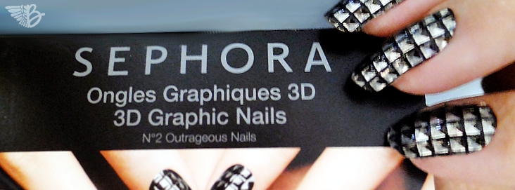 Sephora 3D Graphic Nails