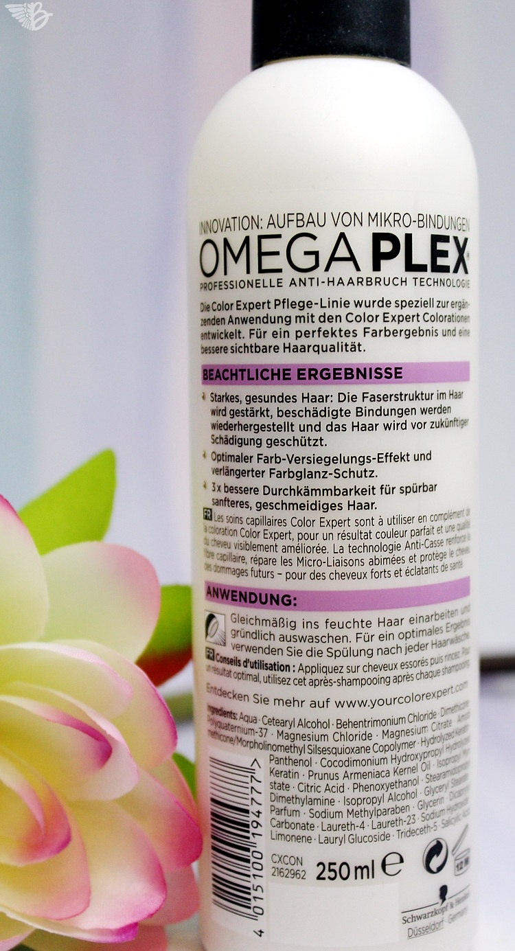 Après-shampooing Schwarzkopf ColorExpert Omegaplex