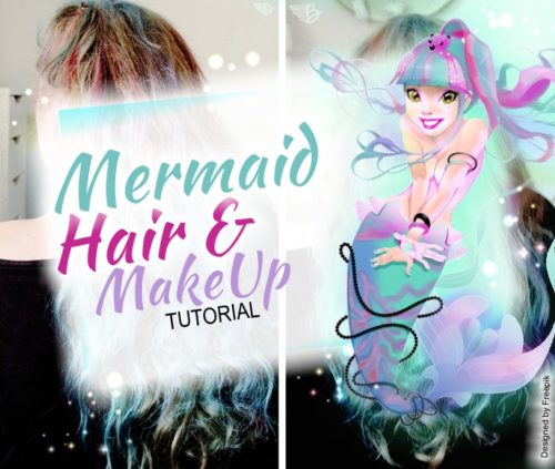 diy mermaid hair tutorial ombre look-teaserbild