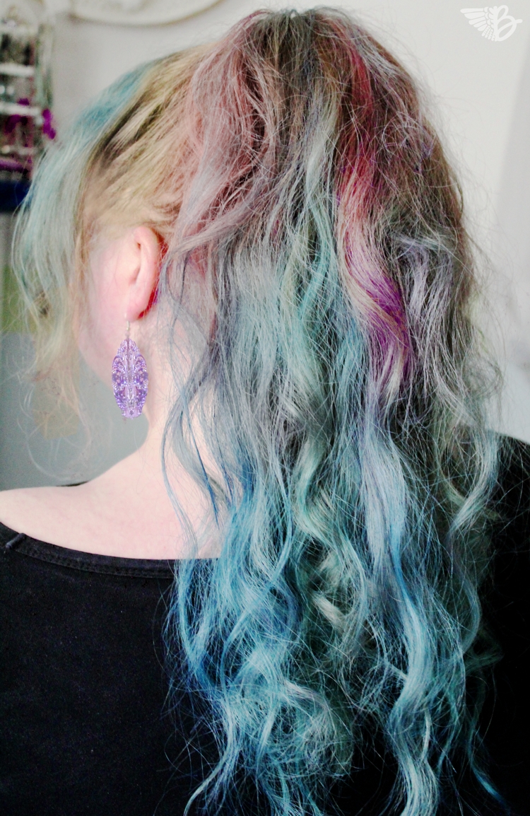 mermaid hair tutorial