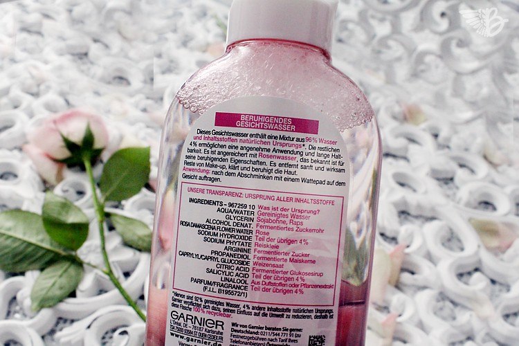 Garnier SkinActive Rosenwasser Beruhigendes botanisches Gesichtswasser