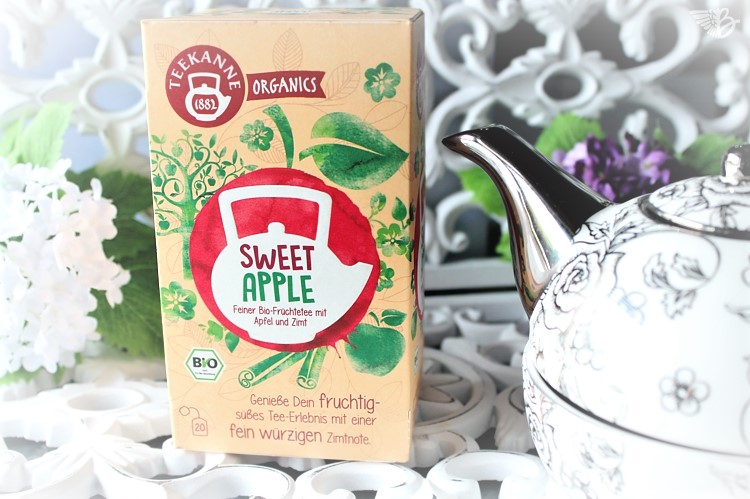 Teekanne Organics SweetApple-Verpackung