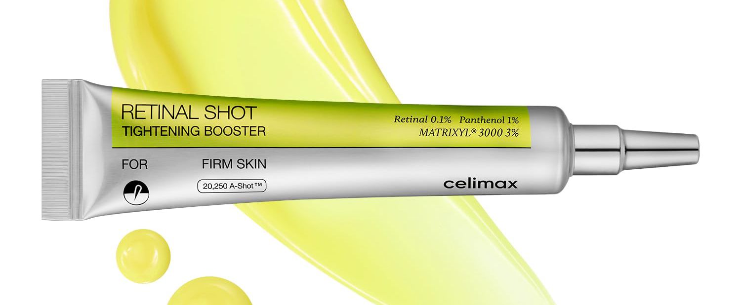 celimax The Vita A Retinal Shot Tightening Booster Straffendes Anti-Falten Serum Koreanische Skincare ab 40 im Test mit PDRN Stick, Calcium Stick und Retinal Booster