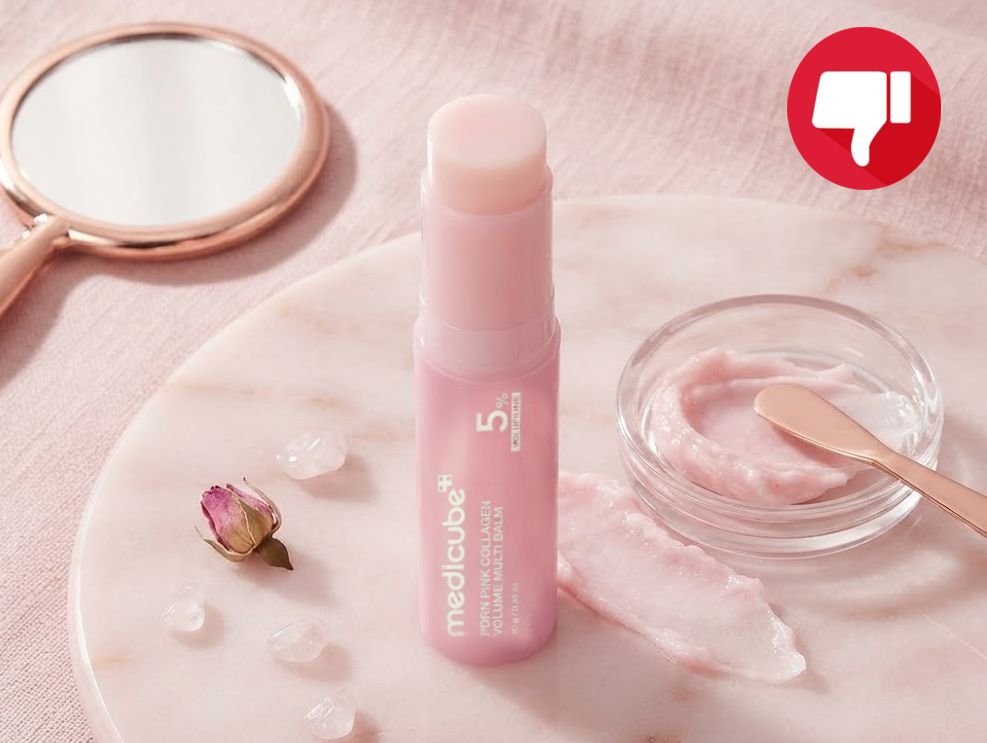 Medicube 10g PDRN Pink Collagen Multi Balm Stick - On-The-Go Hydrating & Volume Boosting Skin Balm Koreanische Skincare ab 40 im Test mit PDRN Stick, Calcium Stick und Retinal Booster