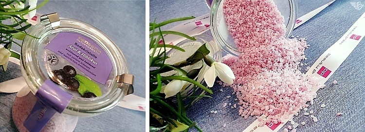 Sensena cosmétiques naturels cristaux de bain açai & hibiscus