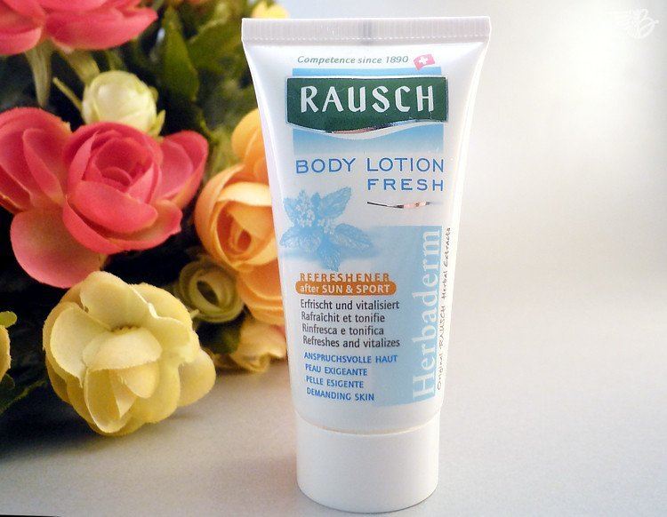 RAUSCH lotion pour le corps cosmétique aux herbes