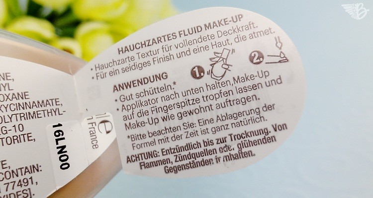 fluid-makeup anwendung