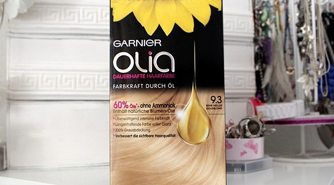 9.3 Garnier - nein! Goldblond - leider helles Olia Sehr