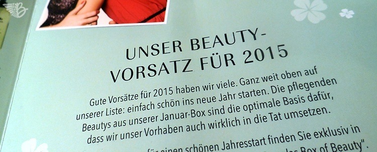 Douglas Box of Beauty Januar 2015