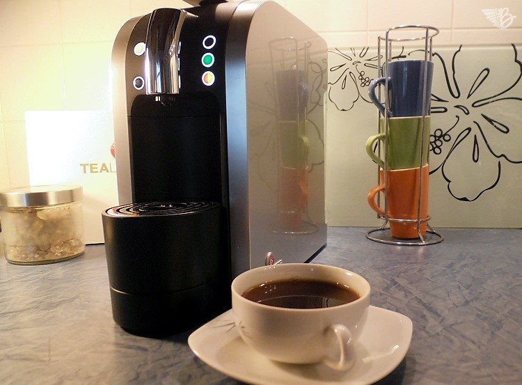 TEEKANNE Tealounge silber Kaffeekapselmaschine Teemaschine Padmaschine 20 Kapsel 