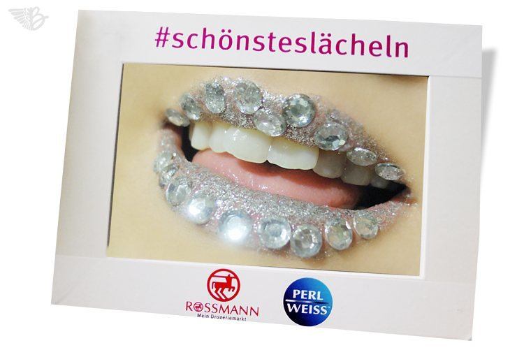 Mein #schönsteslächeln mit Perlweiss Schönheits Zahnweiss