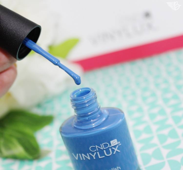 vernis à ongles - CND Vinylux - DateNight bleu