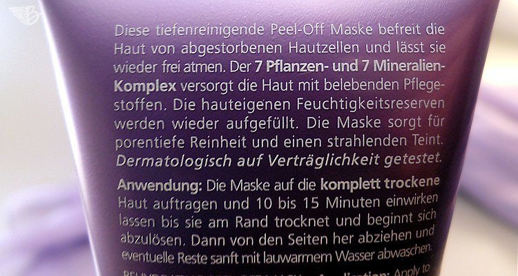 peeloff-maske