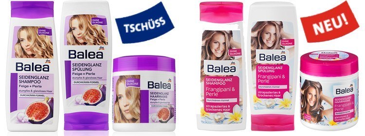 Balea Haarpflege Produkte seidenglanz