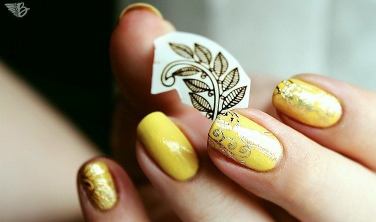  waterdecal NailArt